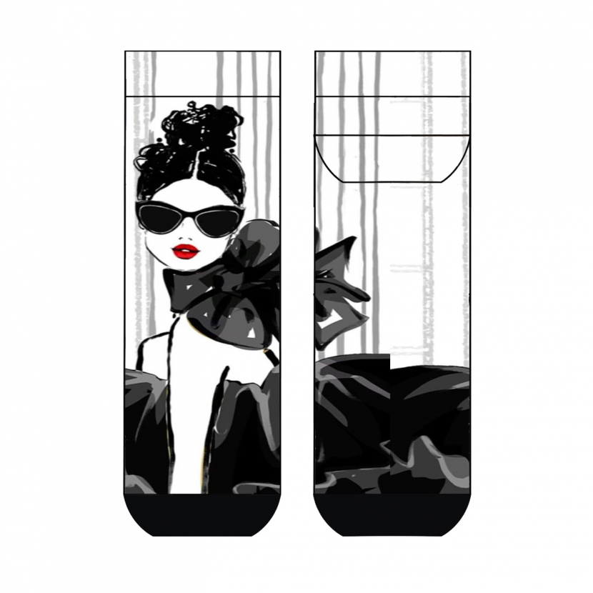 Cool 7 - Unisex One Size (36/41) - Print Sneaker - Runddruck Motiv: C5414